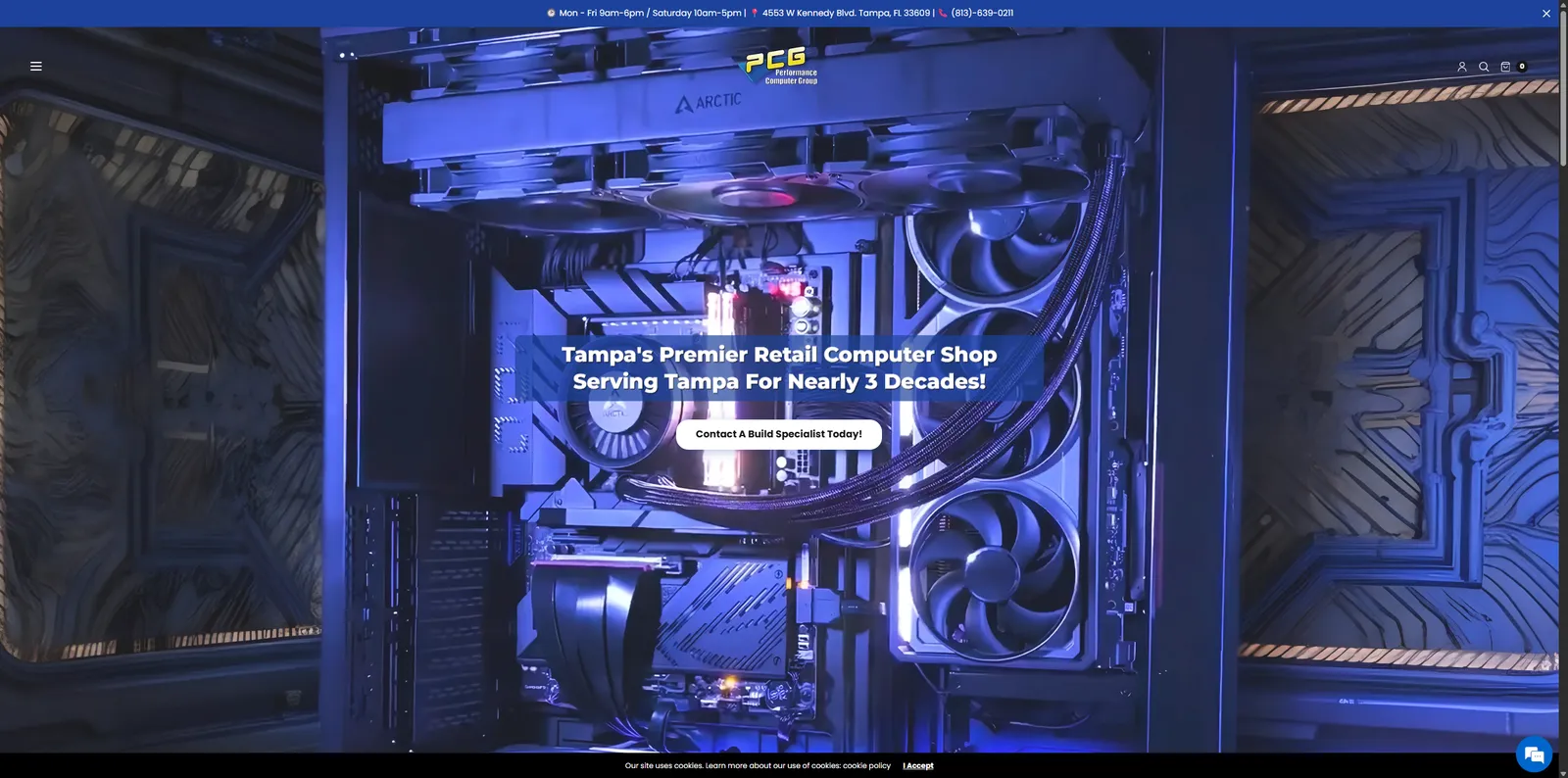 Performance Computer Group site